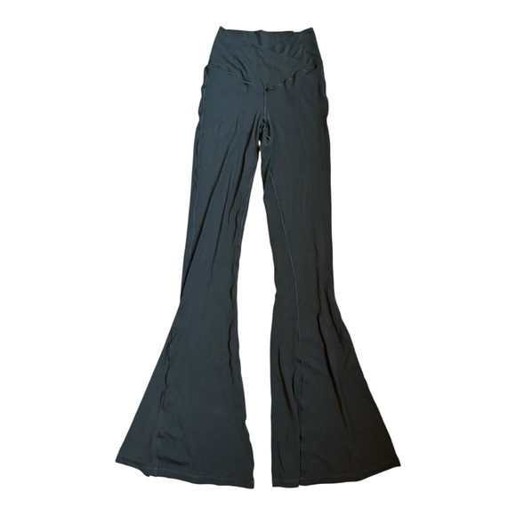 OFFLINE By Aerie Real Me High Waisted Crossover Rib Super Flare Legging Size S - Picture 6 of 8